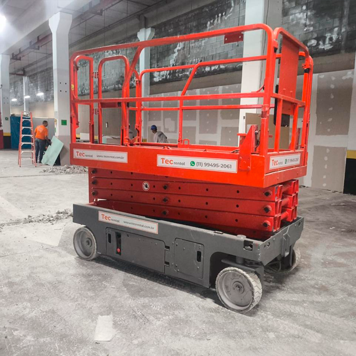 Plataforma elevatória zero emissão