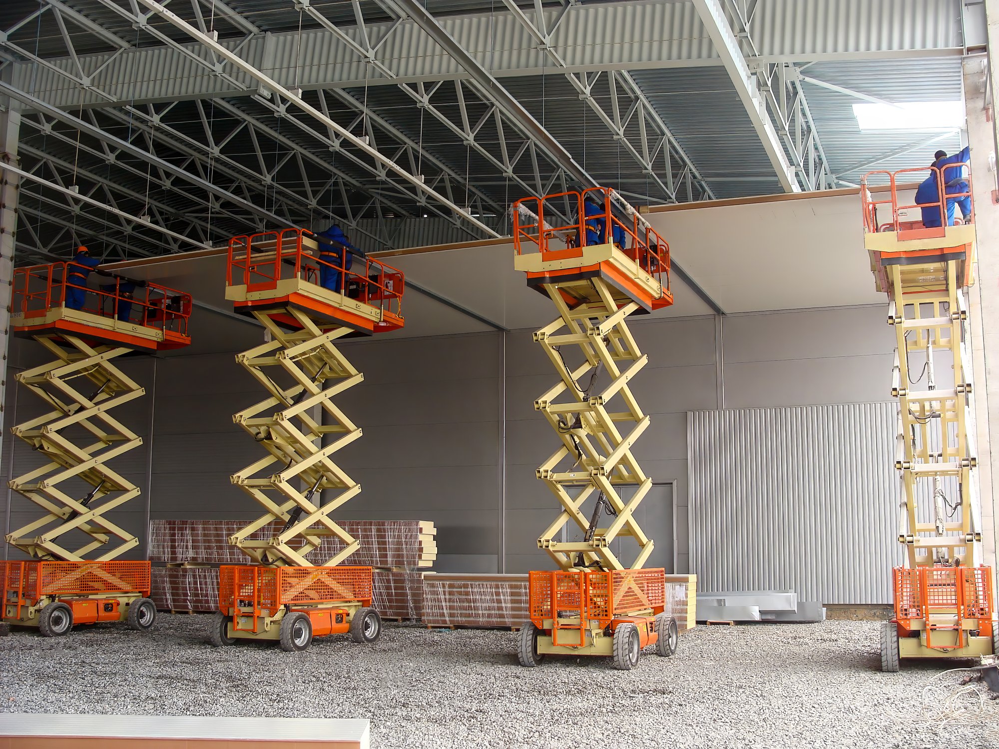 Aluguel de plataforma tesoura – Tec Rental SP